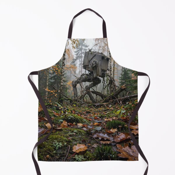 Item preview, Overgrown AT-ST in Misty Autumn Forest designed and sold by Late Theory.