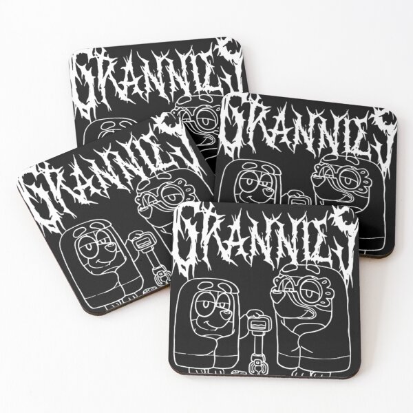 Item preview, Death Metal Bluey Grannies Rita And Janet designed and sold by Gritasarim.
