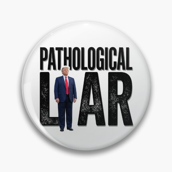 Item preview, Pathological Liar Donald Trump Anti MAGA Political Protest Decal designed and sold by raedattia.
