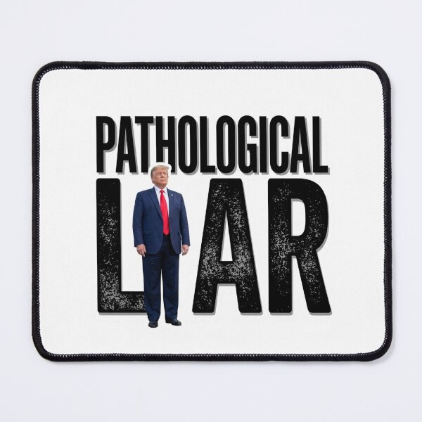 Item preview, Pathological Liar Donald Trump Anti MAGA Political Protest Decal designed and sold by raedattia.