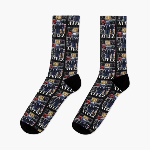 Item preview, ATEEZ K-Pop Group Collage  designed and sold by MalikHobb94818.