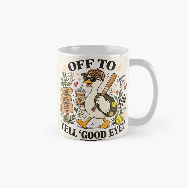 Item preview, Funny Softball Goose, Softball Mom, Silly Goose Sports Mom, Game Day Mom, Cute Sports Goose, Softball Lover, Funny Game Day, Mother's Day Gift designed and sold by Quiajia.