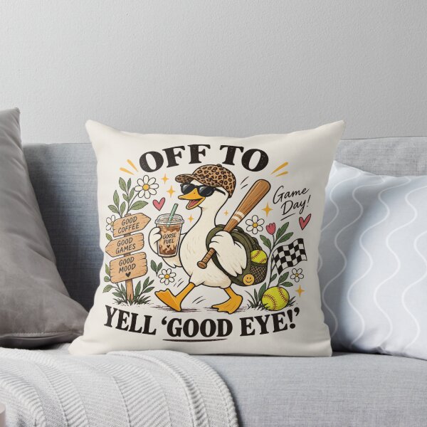 Item preview, Funny Softball Goose, Softball Mom, Silly Goose Sports Mom, Game Day Mom, Cute Sports Goose, Softball Lover, Funny Game Day, Mother's Day Gift designed and sold by Quiajia.