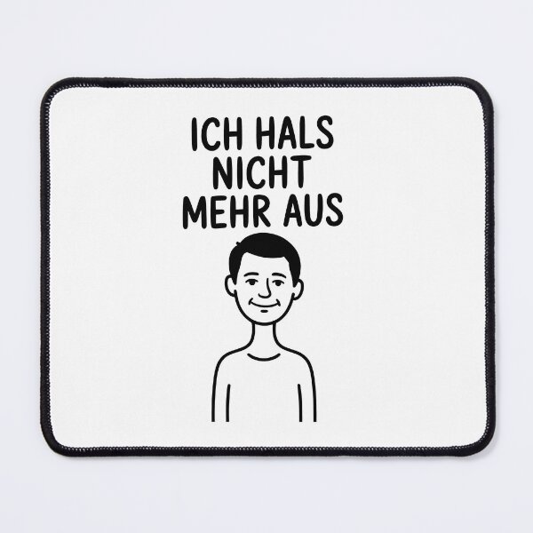 Item preview, Ich hals nicht mehr aus – lustiges Wortspiel Design designed and sold by LoFizzy.