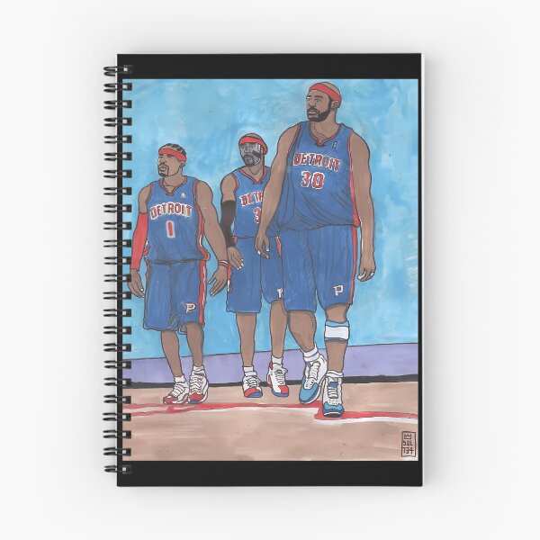 Aperçu de l'œuvre Pistons Les années Iverson créée et vendue par MarianelaOlive.