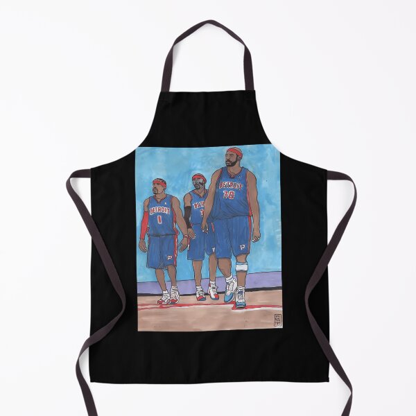 Aperçu de l'œuvre Pistons Les années Iverson créée et vendue par MarianelaOlive.