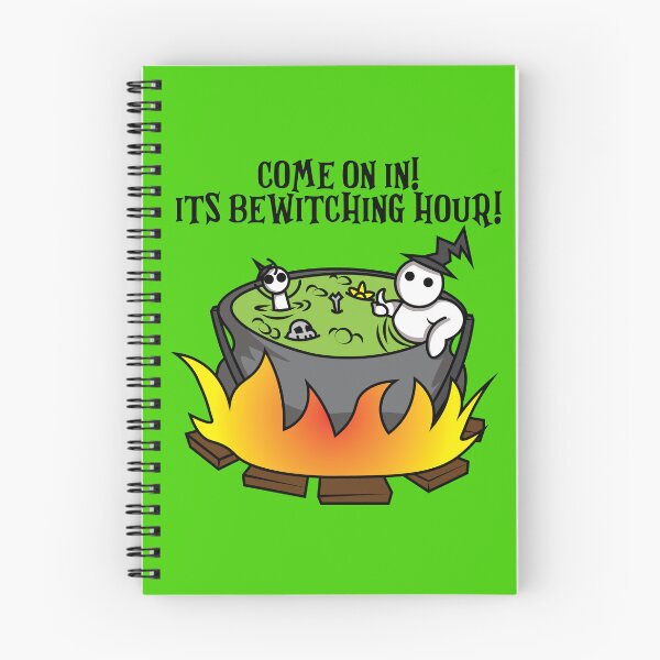 Item preview, Bob and Bobby "COME ON IN! IT'S BEWITCHING HOUR!" designed and sold by Ray_Not Workshop.