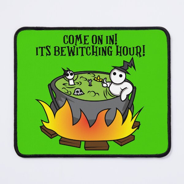 Item preview, Bob and Bobby "COME ON IN! IT'S BEWITCHING HOUR!" designed and sold by Ray_Not Workshop.
