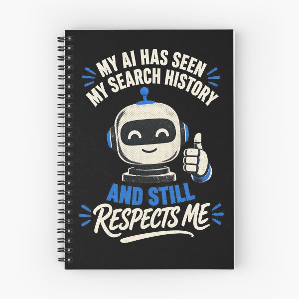 Item preview, Funny AI Search History Shirt | Sarcastic Chatbot Humor Tee | Trendy Internet Joke T-Shirt designed and sold by RokomariFabric.