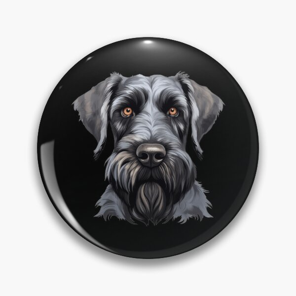 Item preview, Giant Schnauzer Portrait Schnauzer Motif designed and sold by Loona97.