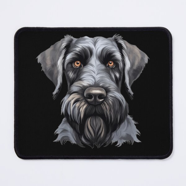 Item preview, Giant Schnauzer Portrait Schnauzer Motif designed and sold by Loona97.