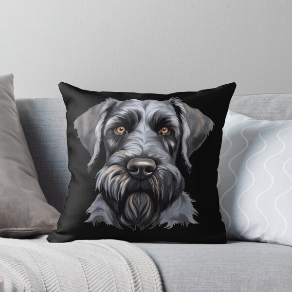 Item preview, Giant Schnauzer Portrait Schnauzer Motif designed and sold by Loona97.