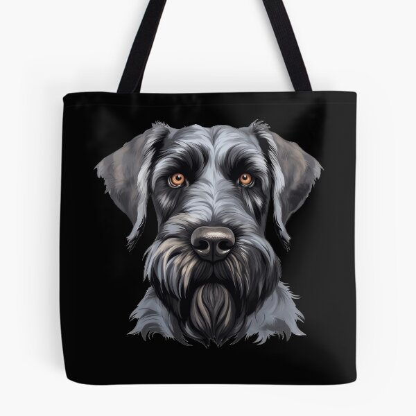 Artikelvorschau, Riesenschnauzer Portrait Schnauzer Motiv entworfen und verkauft von Loona97.