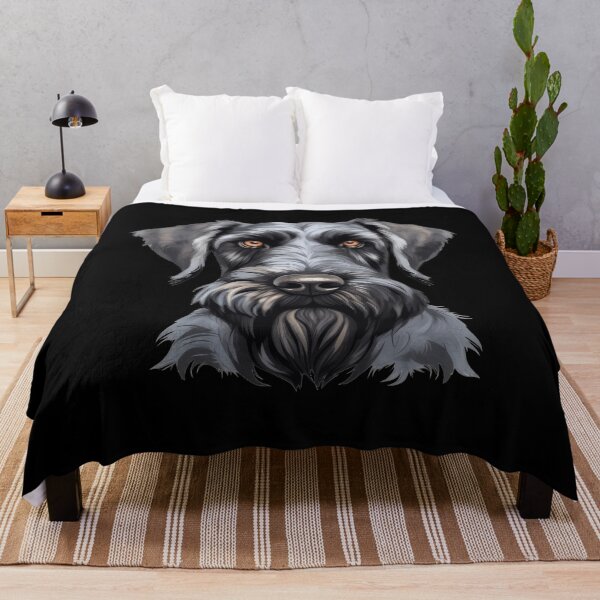 Item preview, Giant Schnauzer Portrait Schnauzer Motif designed and sold by Loona97.