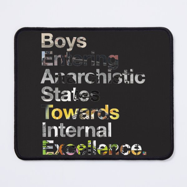 Item preview, BEASTIE Creative Anagram Typography Design for Art Lovers designed and sold by ShadowIndigo.