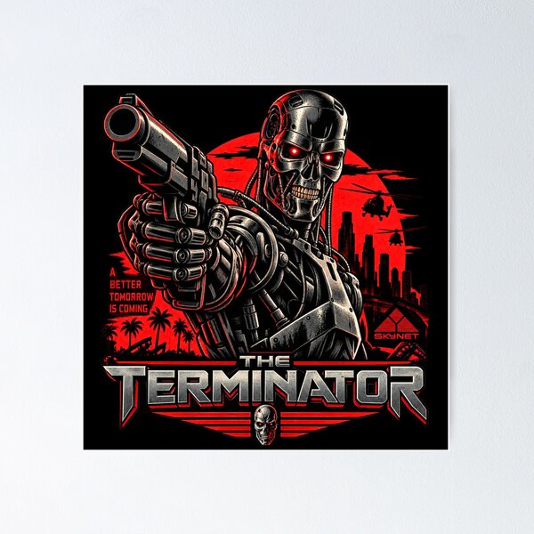 Item preview, The Terminator T-800 Cybernetic Assassin designed and sold by Pandaburba.