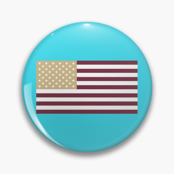 Item preview, Garnet, White, and Gold American Flag designed and sold by Karate Octopus.