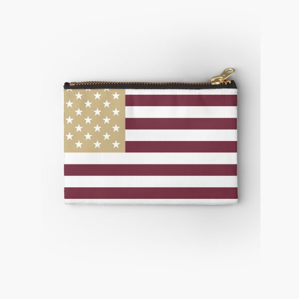Item preview, Garnet, White, and Gold American Flag designed and sold by Karate Octopus.
