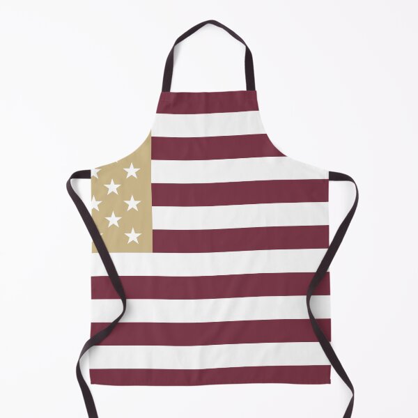 Item preview, Garnet, White, and Gold American Flag designed and sold by Karate Octopus.