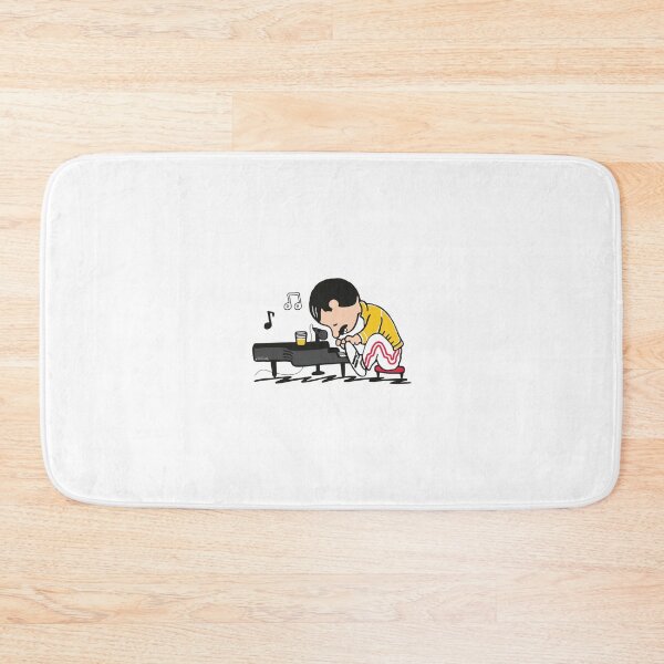 Item preview, Freddie Mercury Piano Chibi Art designed and sold by CATHERIMERENDA.