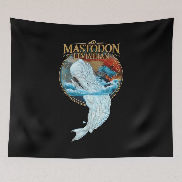 Item preview, Mastodon Leviathan Epic Whale Art designed and sold by CATHERIMERENDA.