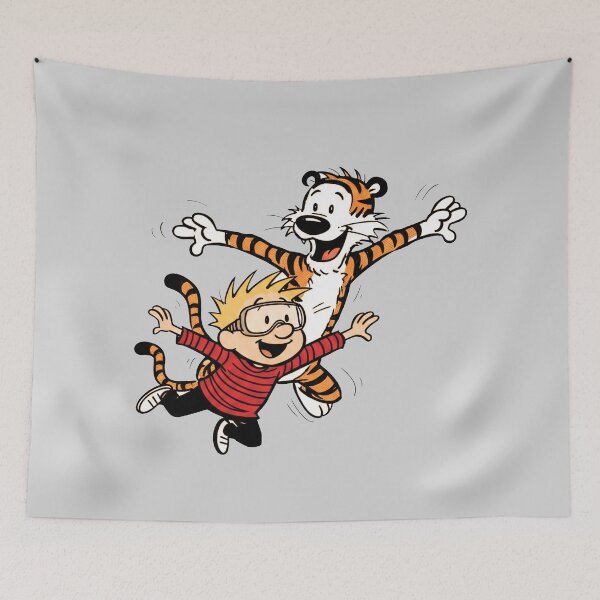 Item preview, Calvin and Hobbes Joyful Leap designed and sold by shaohadran.