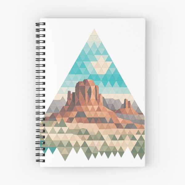Item preview, Geometric canyons and rocks in the desert triangle designed and sold by LongIslandDesgn.