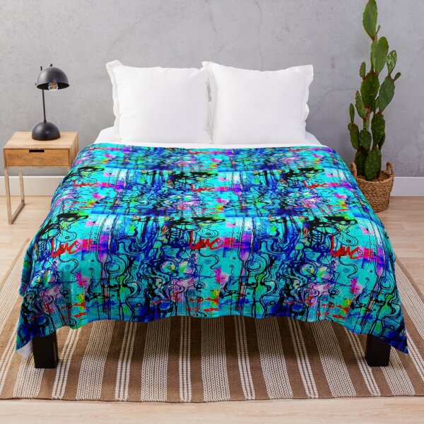 Item preview, Blue Squiggle Abstract designed and sold by ViaARTfactory.