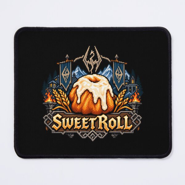 Item preview, Skyrim Sweet Roll Elder Scrolls designed and sold by Pandaburba.