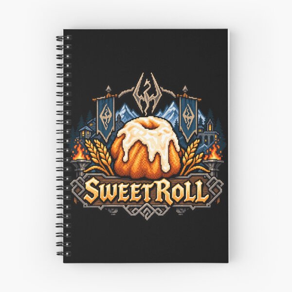 Item preview, Skyrim Sweet Roll Elder Scrolls designed and sold by Pandaburba.