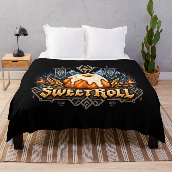 Item preview, Skyrim Sweet Roll Elder Scrolls designed and sold by Pandaburba.
