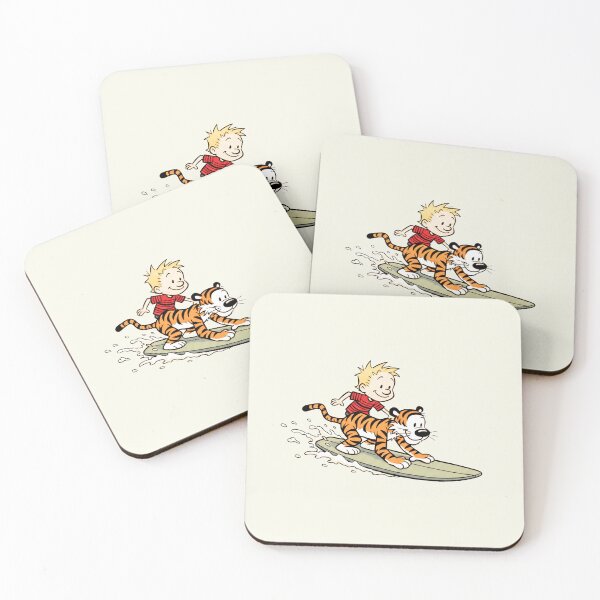 Item preview, Calvin and Hobbes Surfing Adventure designed and sold by shaohadran.