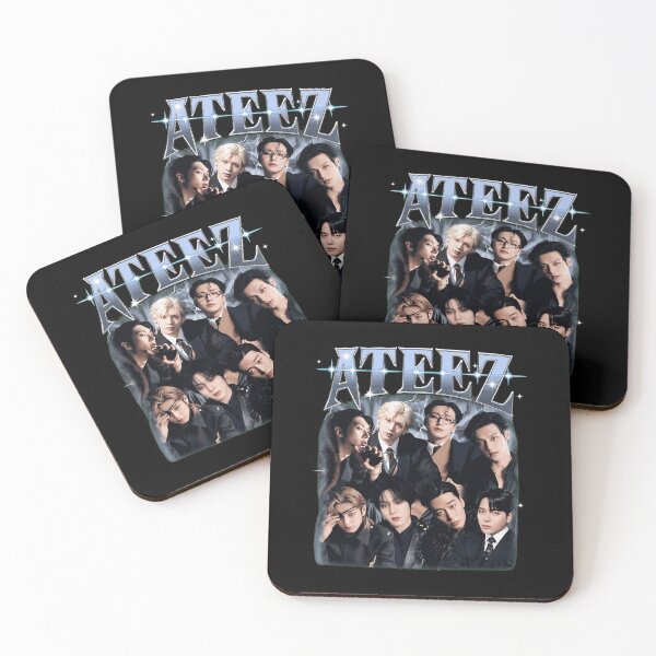 Item preview, ATEEZ Vintage K-Pop Band Retro  designed and sold by SeanThoma82727.