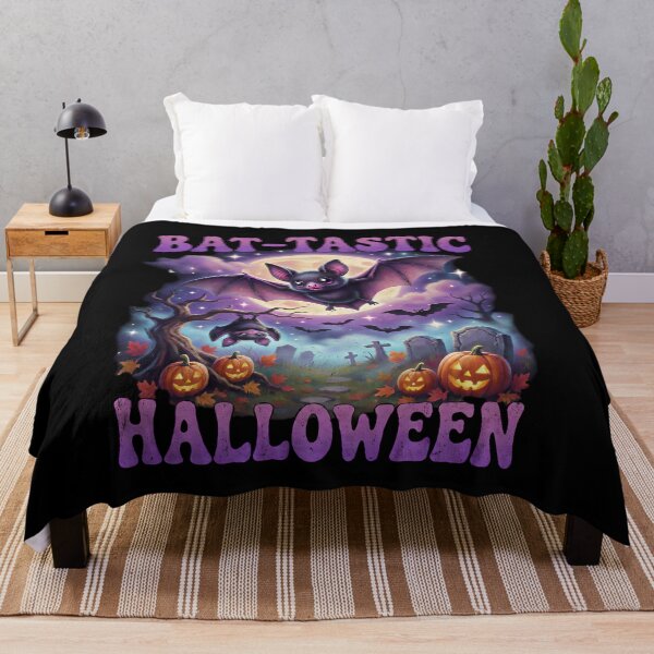 Item preview, Bat-Tastic Halloween Cute Bat Moonlight Graveyard designed and sold by cr6zym1nd.