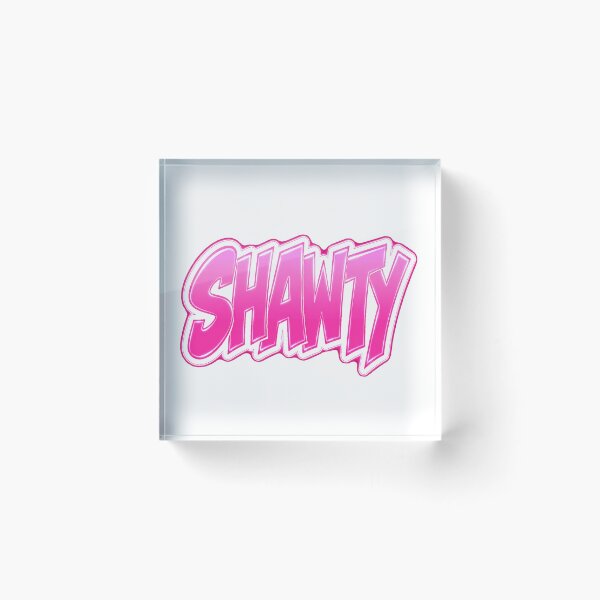 Item preview, Shawty Y2K Aesthetic Typography Text Design designed and sold by BeardWave.
