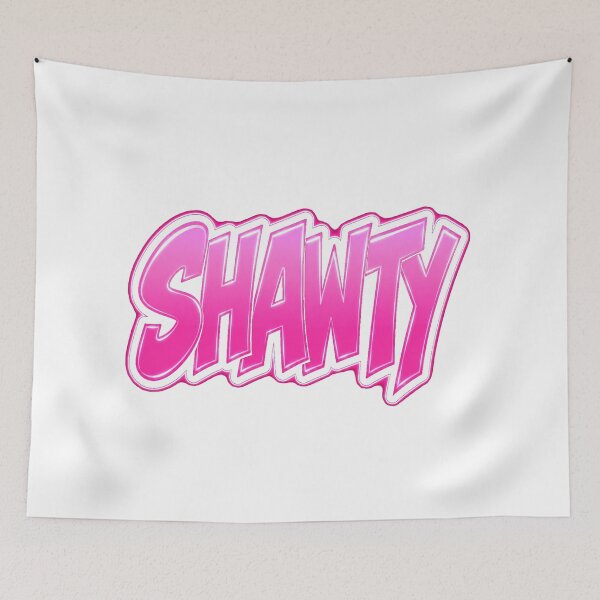 Item preview, Shawty Y2K Aesthetic Typography Text Design designed and sold by BeardWave.