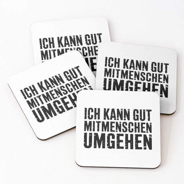 Item preview, Ich kann gut mitmenschen umgehen – Wortspiel Design designed and sold by LoFizzy.