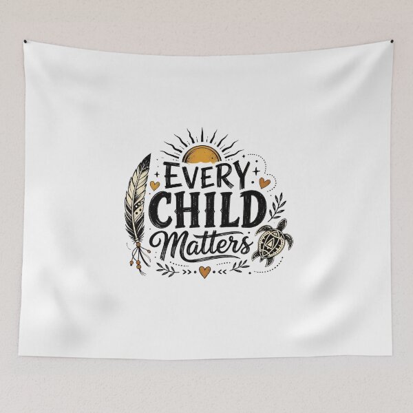 Item preview, Every Child Matters Indigenous Awareness Symbol Design designed and sold by SoyLamderma.