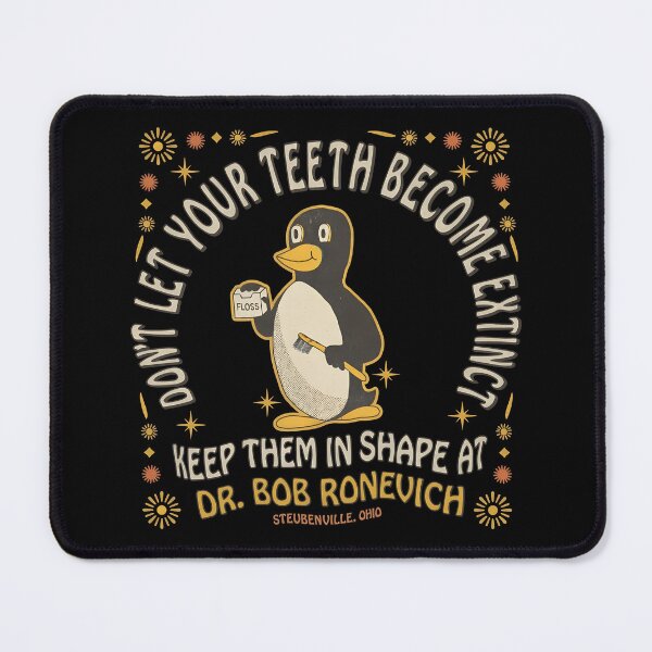 Item preview, Penguin Dental Floss Extinct designed and sold by AnnamarieRath.