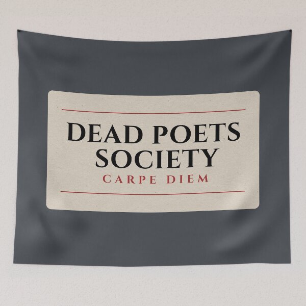 Item preview, Dead Poets Society Carpe Diem. Vintage Literary.  designed and sold by CoCoArt-Ua.