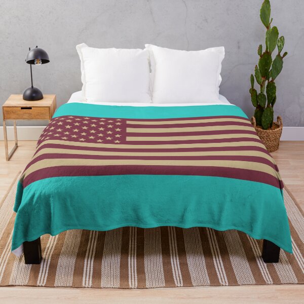 Item preview, Garnet and Gold American Flag designed and sold by Karate Octopus.
