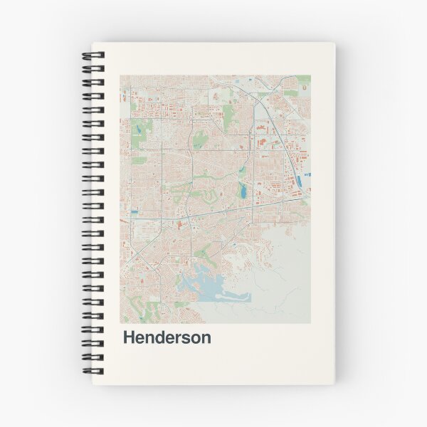 Item preview, Henderson Minimalistic Map Art designed and sold by MapsNerd.