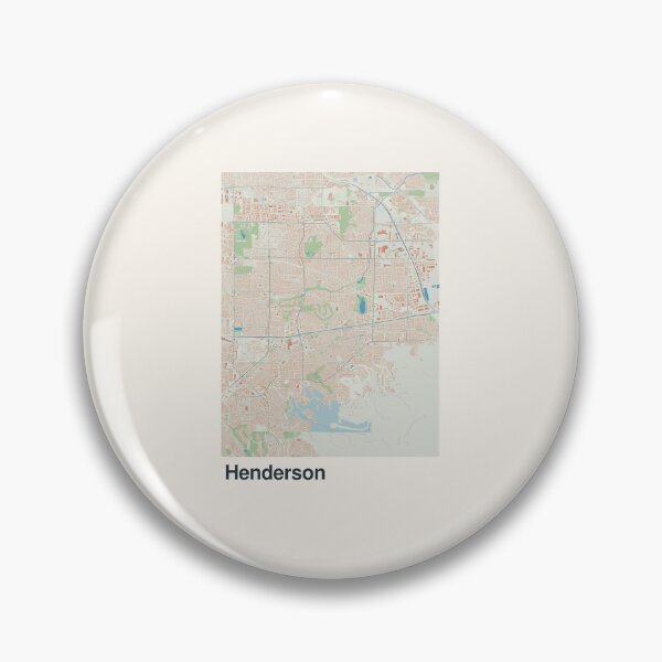 Item preview, Henderson Minimalistic Map Art designed and sold by MapsNerd.