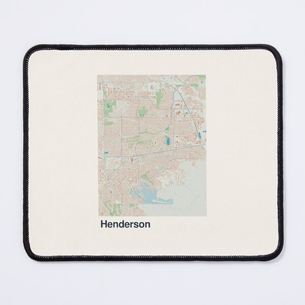 Item preview, Henderson Minimalistic Map Art designed and sold by MapsNerd.