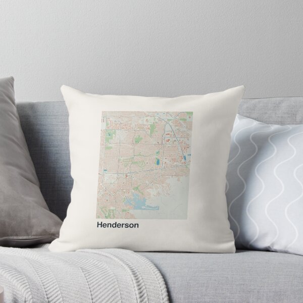 Item preview, Henderson Minimalistic Map Art designed and sold by MapsNerd.