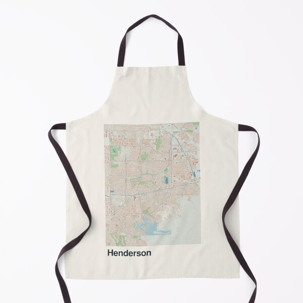 Item preview, Henderson Minimalistic Map Art designed and sold by MapsNerd.