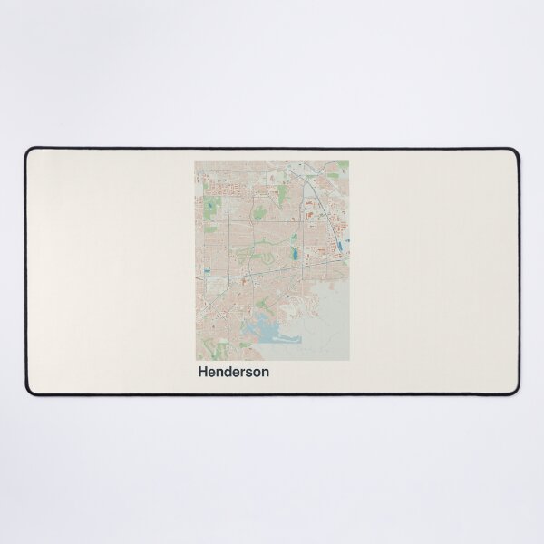 Item preview, Henderson Minimalistic Map Art designed and sold by MapsNerd.