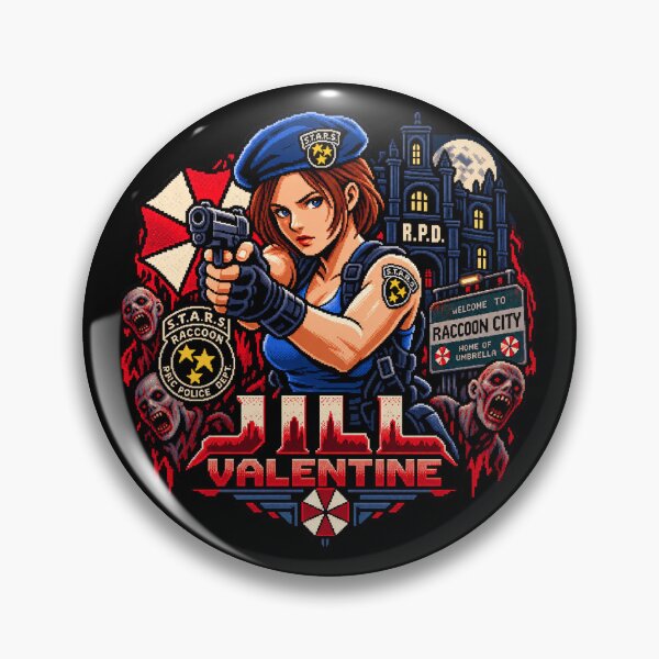 Item preview, Jill Valentine Resident Evil Raccoon City designed and sold by Pandaburba.