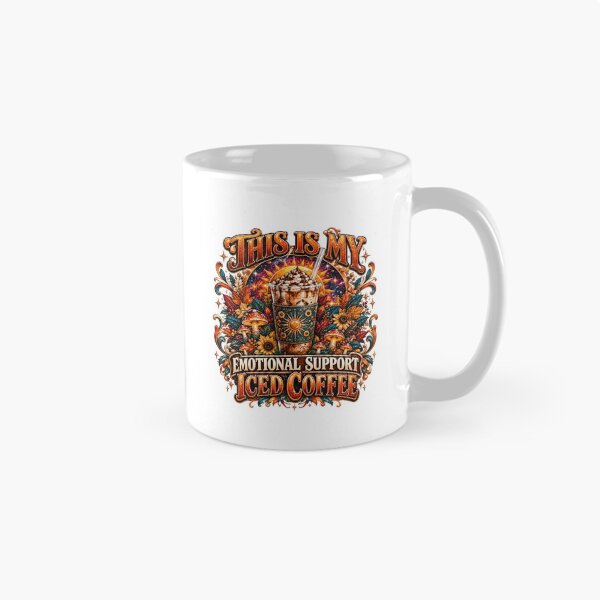 Item preview, This Is My Emotional Support Iced Coffee designed and sold by Sovereign Supply Co..