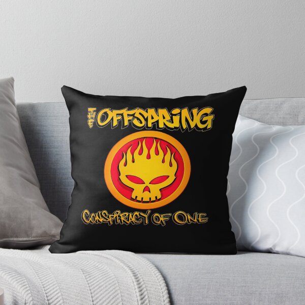 Item preview, Flaming Skull Circle Badge designed and sold by EleanorRo.